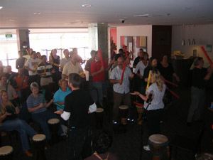 DECC Interactive Drum Circle Peppers Blue Mountains
